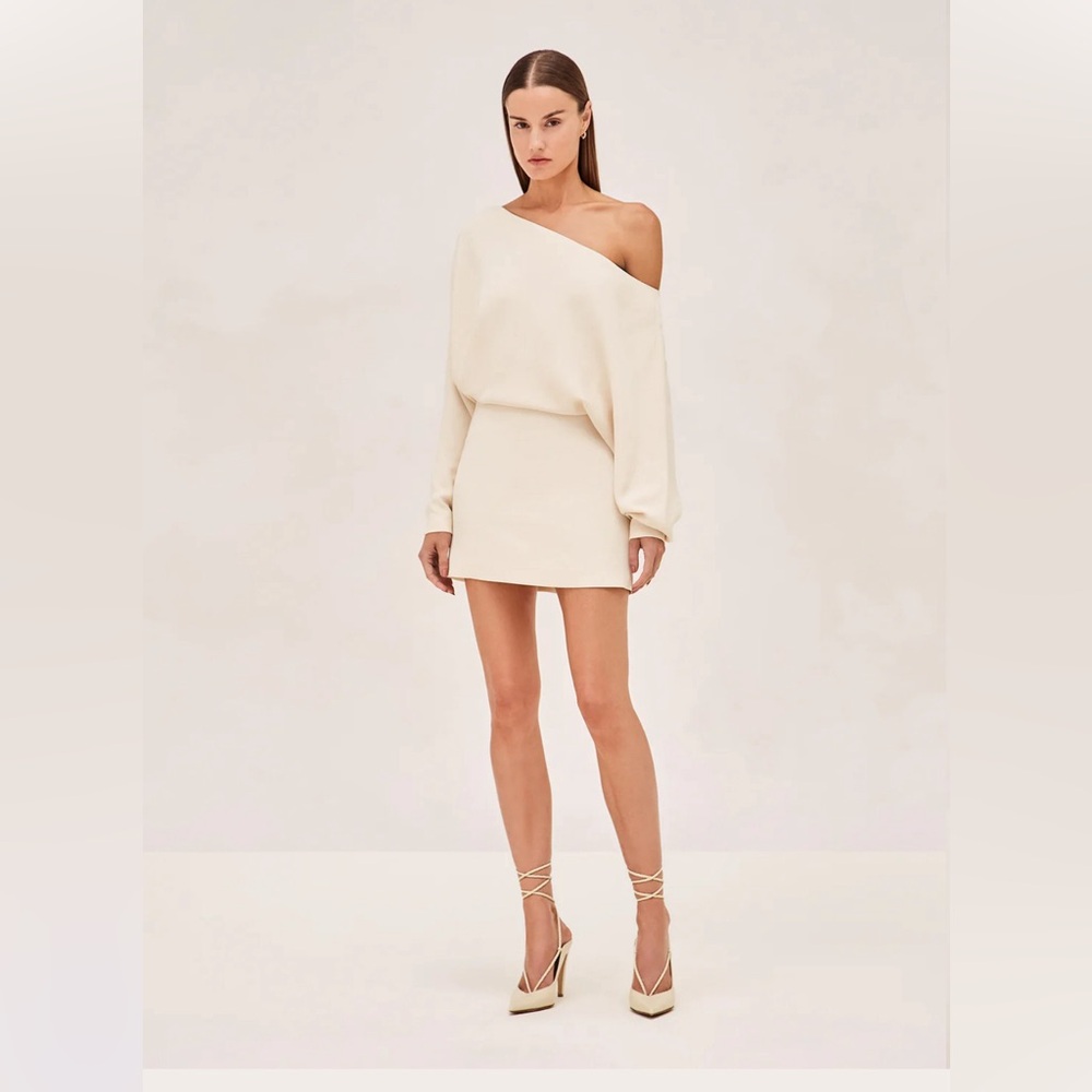 Alexis. Cream Katia Dress. Size XS